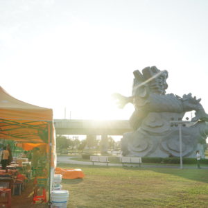 行動佛殿18站彰化龍燈公園 世界佛教正心會「行動佛殿 佛光遍照 環島祈福法會」第18站,於11月9日到11月12日在彰化縣員林市龍燈公園舉辦,法會持續為國泰民安祈福,為世界和平祈福,為一切眾生祈福
