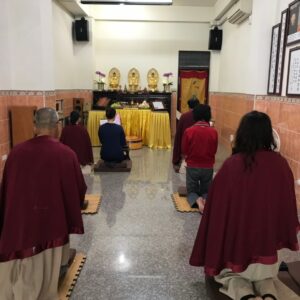 世界佛教正心會和美慧燈利生分院，恭聞 H.H.第三世多杰羌佛宣說殊勝法音