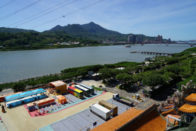 行動佛墊露天室外觀音大悲感召加持法會