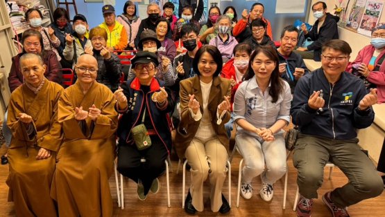 世界佛教正心會與王鴻薇委員攜手關懷中山區中山里及正義里弱勢家庭