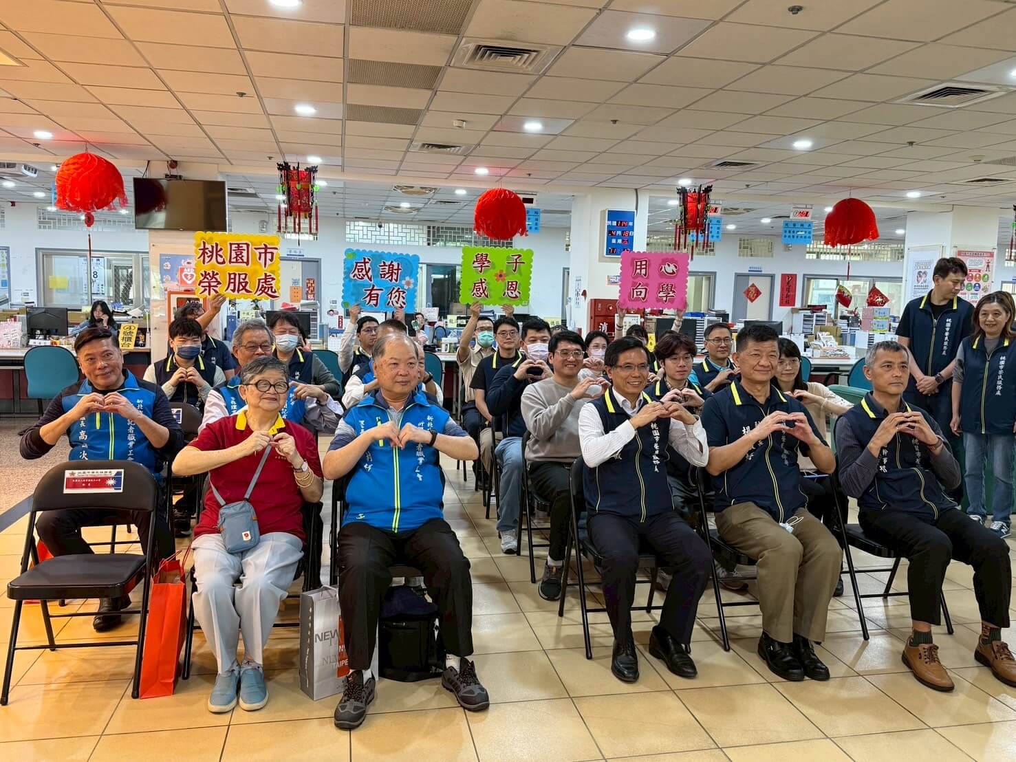 世界佛教正心會至桃園榮服處 捐助善款照顧榮民遺孤