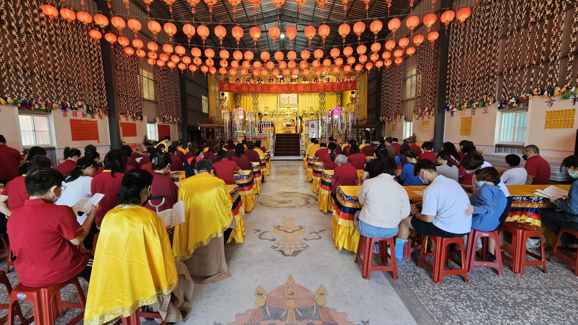 佛教正心會於金龜山盛大舉辦恭祝南無第三世多杰羌佛佛誕日法會