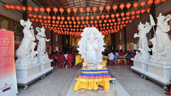 佛教正心會於金龜山盛大舉辦恭祝南無第三世多杰羌佛佛誕日法會