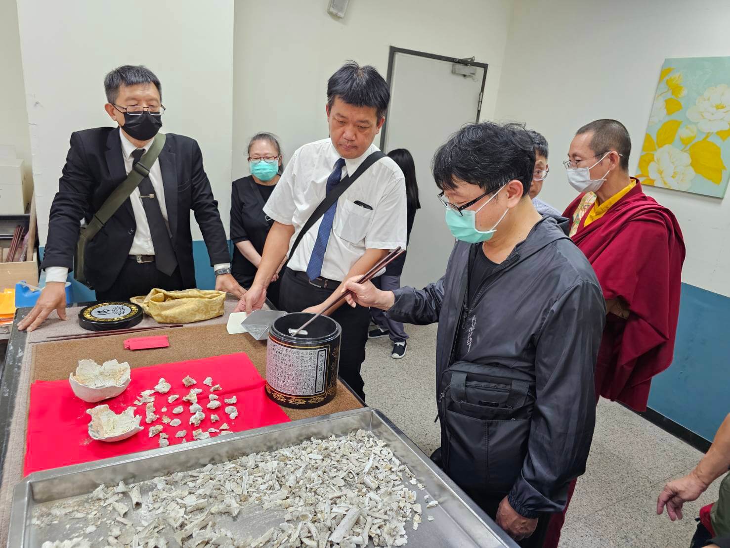 火化現場所有家屬都見證這不可思議的殊勝事蹟