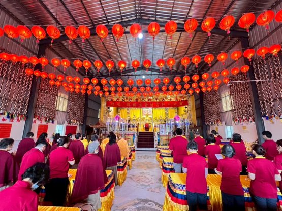 世界佛教正心會7月13日於金龜山三寶殿啟建恭祝觀世音菩薩成道紀念日暨護生法會