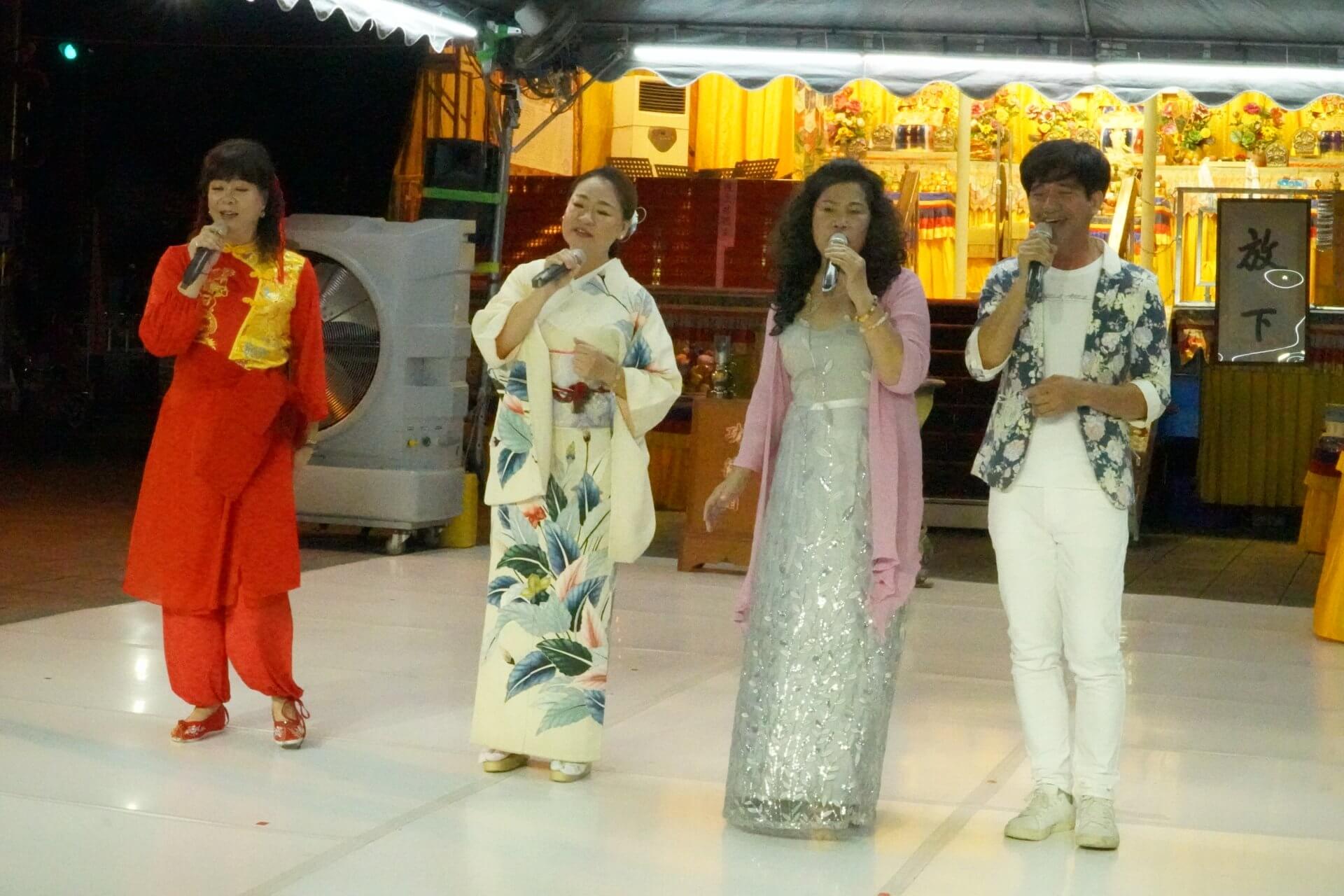 世界佛教正心會於高雄舉辦觀音法會，夢田藝社樂藝供佛