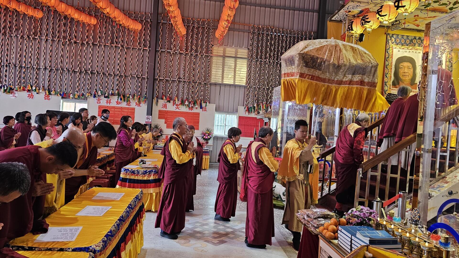 世界佛教正心會2026年新春祈福法會，恭迎指導金剛上師恆性嘉措仁波且