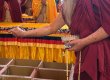 世界佛教正心會啟建恭祝觀世音菩薩成道紀念日暨護生法會,本會指導金剛上師恆性嘉措仁波且法水加持放生地龍